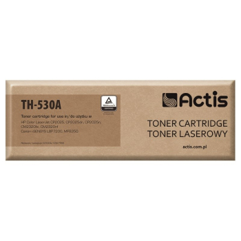 Toner ACTIS TH-530A (zamiennik HP 304A CC530A, Canon CRG-718B; Standard; 3600 stron; czarny)-1