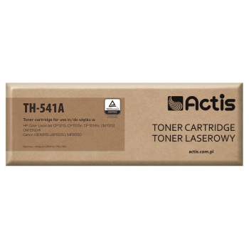 Toner ACTIS TH-541A (zamiennik HP 125A CB541A, Canon CRG-716C; Standard; 1500 stron; niebieski)-1