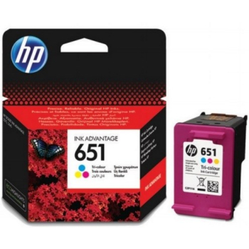 Tusz HP kolor HP 651, HP651=C2P11AE, 300 str.-1