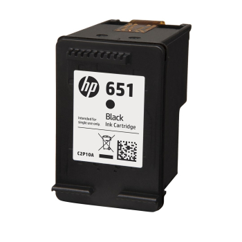 Tusz HP czarny HP 651, HP651=C2P10AE, 600 str.-1