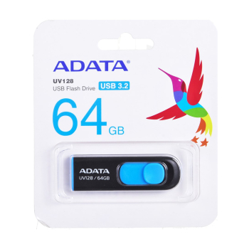 Pendrive ADATA UV128 AUV128-64G-RBE (64GB; USB 3.0; kolor czarny)-2