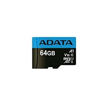 Karta pamięci ADATA PREMIER AUSDX64GUICL10A1-RA1 (64GB; Class 10; Adapter)-1