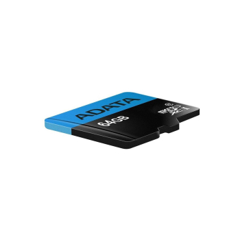 Karta pamięci ADATA PREMIER AUSDX64GUICL10A1-RA1 (64GB; Class 10; Adapter)-2