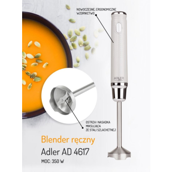 Blender ręczny ADLER AD 4617 szary-2