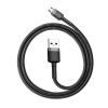 Kabel Baseus cafule CAMKLF-BG1 (USB M - Micro USB M; 1m; kolor szaro-czarny)-2