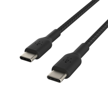 BELKIN KABEL USB-C - USB-C 2.0, OPLOT, 1M, CZARNY-1