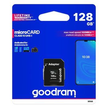 Karta pamięci GoodRam M1AA-1280R12 (128GB; Class 10; Adapter)-3