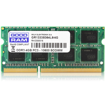 Pamięć GoodRam GR1600S364L11S/4G (DDR3 SO-DIMM; 1 x 4 GB; 1600 MHz; CL11)-1