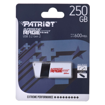 Patriot Rage Prime 600 MB/s 256GB USB 3.2 8k IOPs-1