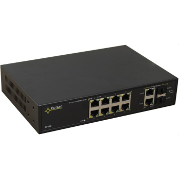 Switch SFP PULSAR SF108-90W (2x 10/100/1000Mbps, 8x 10/100Mbps)-1