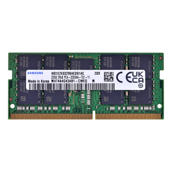 Samsung SO-DIMM ECC 32GB DDR4 2Rx8 3200MHz PC4-25600 M474A4G43AB1-CWE-1