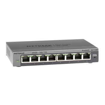 Switch NETGEAR GS108E-300PES (8x 10/100/1000Mbps)-1