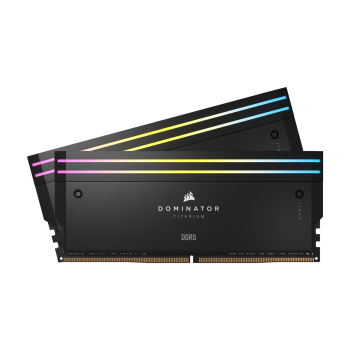 Pamięć DDR5 Corsair DOMINATOR TITANIUM RGB 96GB (2x48 GB) 6600 MT/s CL32 Intel XMP-1
