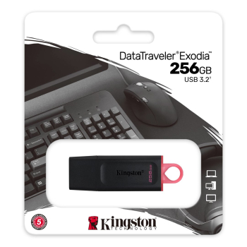 KINGSTON FLASH 256GB USB3.2 Gen1 DataTraveler Exodia (B+P)-3