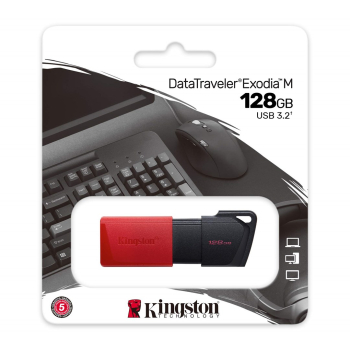 KINGSTON Exodia 128GB USB3.2 red-3