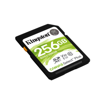 Karta pamięci Kingston Canvas Select Plus SDS2/256GB (256GB; Class U3, V30; Karta pamięci)-2