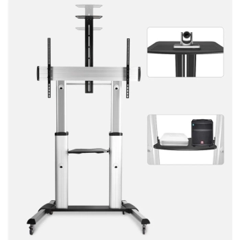 TECHLY MOBILNY STOJAK TV LED/LCD/PDP 60-100 CALI 1-5