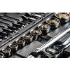 Neo Klucze nasadowe 1/4" 1/2" zestaw 77szt CrV 08-915
