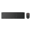 Lenovo 4X31S04814 klawiatura Dołączona myszka Biuro RF Wireless + Bluetooth Niemiecki Czarny