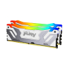 KINGSTON DDR5 48GB 8400MT/s CL40 CUDIMM (Kit of 2) FURY Renegade RGB White XMP