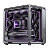 Jonsbo X400 Pro PC-Gehäuse, Midi-Tower, ATX, Tempered Glass - grau
