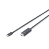 DIGITUS KABEL USB C/HDMI M/M 3.1 4K60HZ 5M CZARNY