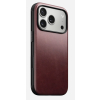 Nomad Modern Leather Case pokrowiec na telefon komórkowy 16 cm (6.3") Bordowy