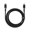 Kabel Baseus Dura Typ C-Typ C 100W 2m (czarno-złoty)