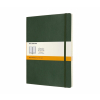 MOLESKINE Notes Classic XL (19x25cm) w linie, twarda oprawa, myrtle green, 192 strony, zielony