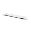 Patch panel Lanberg PPS6-0024-S (0.5U; kat. 6; 24xRJ-45)