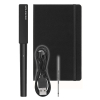 Moleskine Zestaw Inteligentne Pióro i Notes, oraz aplikację, umożliwia przesyłanie notatek do formatu cyfrowego, czarny.