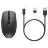 Mysz HP 710 Rechargeable Silent Mouse Black bezprzewodowa z akumulatorem czarna 6E6F2AA