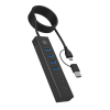Hub IcyBox 7-Port IB-HUB1737-C3 USB 3.2 Type-C/Type-A