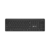 NATEC KLAWIATURA TANG US BEZPRZEWODOWA BT + 2.4GHZ CICHA SLIM CZARNA