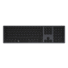 KeySonic KSK-8023BTRF (DE) klawiatura Uniwersalne Bluetooth QWERTZ Niemiecki Antracyt, Czarny