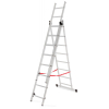 AWTOOLS drabina aluminiowa BASIC 3x8 stopni 150kg