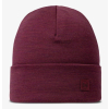 Czapka BUFF HEAVYWEIGHT MERINO WOOL LOOSE HAT SOLID TIBETAN RED