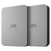 LaCie Mobile Drive (2022) zewnętrzny dysk twarde 5 TB 2.5" USB Type-C 3.2 Gen 1 (3.1 Gen 1) Srebrny