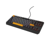 KLAWIATURA DLA GRACZY GENESIS THOR 230 TKL ANCHOR GRAY NEGATIVE US RGB MECHANICZNA OUTEMU RED