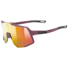 Uvex sequenze CV Okulary do wielu sportów Unisex Półobwódkowe Czerwony