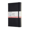 MOLESKINE Notes L (13x21cm) Art Bullet w kropki, twarda oprawa, 160 stron, czarny