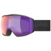 Uvex 5501922130 gogle do sportów zimowych Czarny Unisex Lustro Soczewka sferyczna