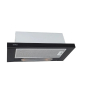 Okap teleskopowy ELICA ELITE 14 LUX 60 cm | sterowanie dotykowe | LED | czarny (OUTLET)