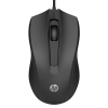 Mysz HP Wired Mouse 100 przewodowa czarna 6VY96AA