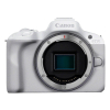 Canon EOS R50, White + RF-S 18-45mm F4.5-6.3 IS STM Kit Bezlusterkowiec 24,2 MP CMOS 6000 x 4000 px Biały