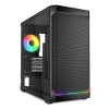 Sharkoon Case MK4W RGB Micro-ATX 1xGlass