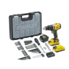 v20 18v bl hammer drill 2ah kit kb w acc