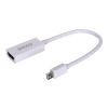 Adapter SAVIO cl-57 (Mini DisplayPort M - HDMI F; 0,10m; kolor biały)