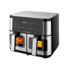 AIR FRYER frytkownica beztłuszczowa BLOW 2500W 9L dwukomorowa (OUTLET)
