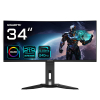 GIGABYTE MO34WQC2 monitor komputerowy 86,4 cm (34") 3440 x 1440 px Wide Quad HD OLED Czarny